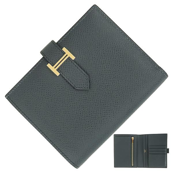 Bearn エルメス 財布 ベアンコンパクト ヴォーエプソン グリミスティ h
