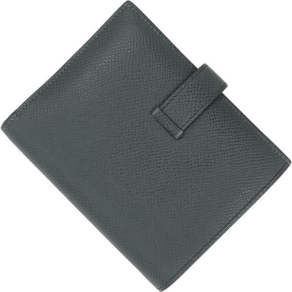 エルメス HERMES ベアンコンパクト 二つ折り財布 財布 レザー ヴォーエプソン レディース ブラック系 【中古】 ベアンコンパクト ソーブラック 二つ折り財布 ヴォーマダム ブラック