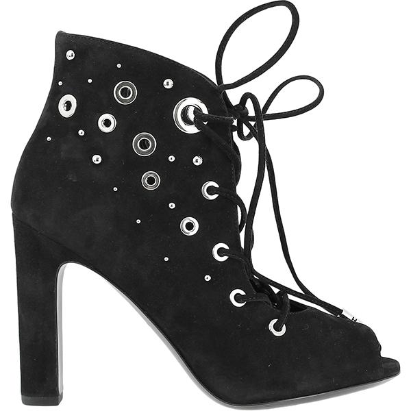 HERMES（エルメス） ショートブーツ 23.5cm レースアップ シェーブル