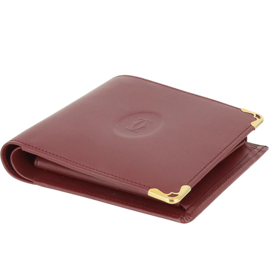 MUST DE CARTIER カルティエ 財布 マストドゥカルティエ 二つ折り財布