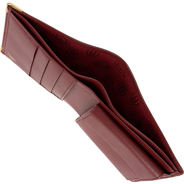 MUST DE CARTIER カルティエ 財布 マストドゥカルティエ 二つ折り財布
