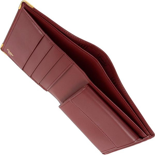 MUST DE CARTIER カルティエ 財布 マストドゥカルティエ 二つ折り財布