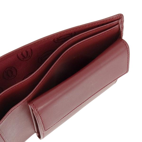 MUST DE CARTIER カルティエ 財布 マストドゥカルティエ 二つ折り財布