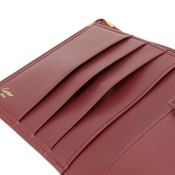 MUST DE CARTIER カルティエ 財布 マストドゥカルティエ 二つ折り財布
