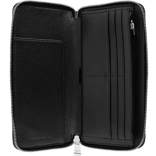 EMPORIO ARMANI エンポリオアルマーニ 財布 長財布 ラウンドファスナー