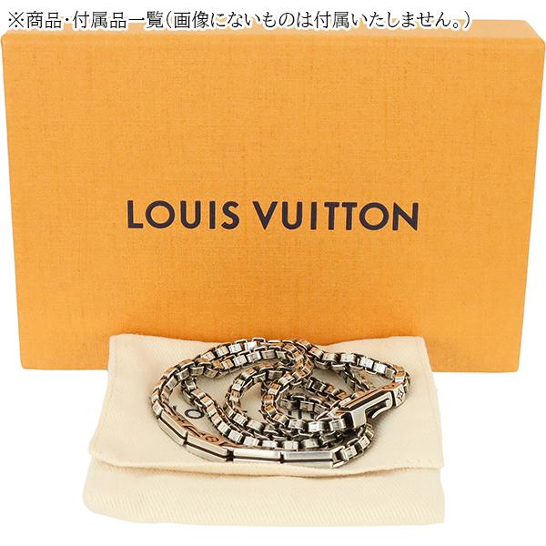 LOUIS VUITTON（ルイ・ヴィトン） ネックレス LVテーラー シルバー h