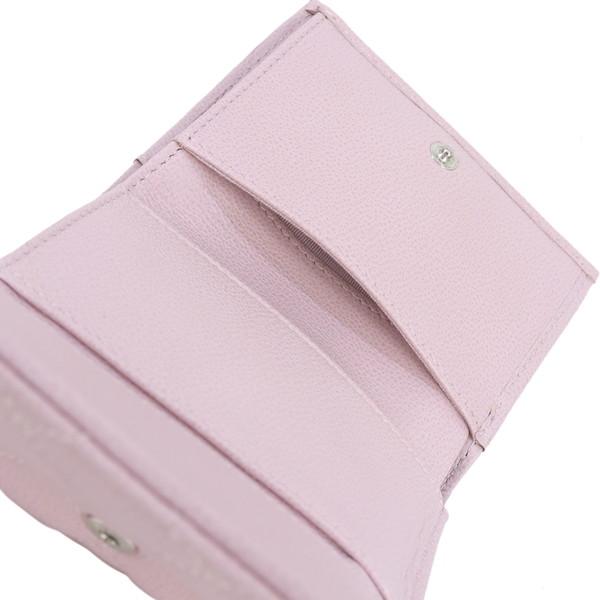 マトラッセ シャネル 財布 三つ折り キャビアスキン ピンク h マトラッセ シャネル 財布 三つ折り キャビアスキン ピンク h