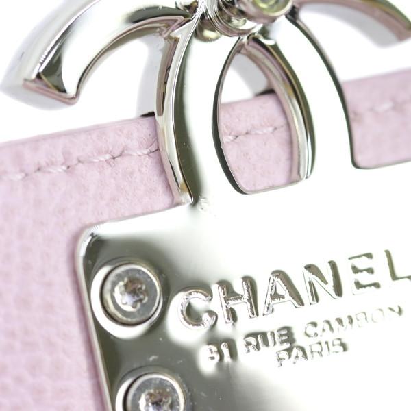 シャネル キャビアスキン 三つ折り財布 マトラッセ マトラッセ シャネル 財布 三つ折り キャビアスキン ピンク h