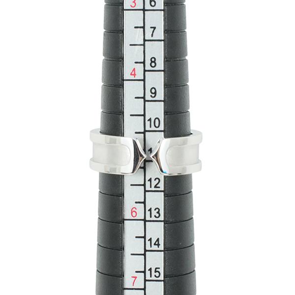 C DE CARTIER カルティエ リング 指輪 C2リング 50サイズ ホワイト