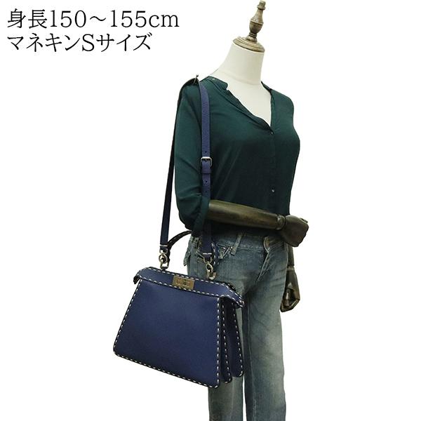 PEEKABOO フェンディ ハンドバッグ ピーカブー アイシーユー