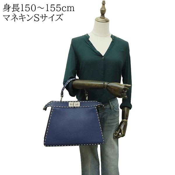 PEEKABOO フェンディ ハンドバッグ ピーカブー アイシーユー