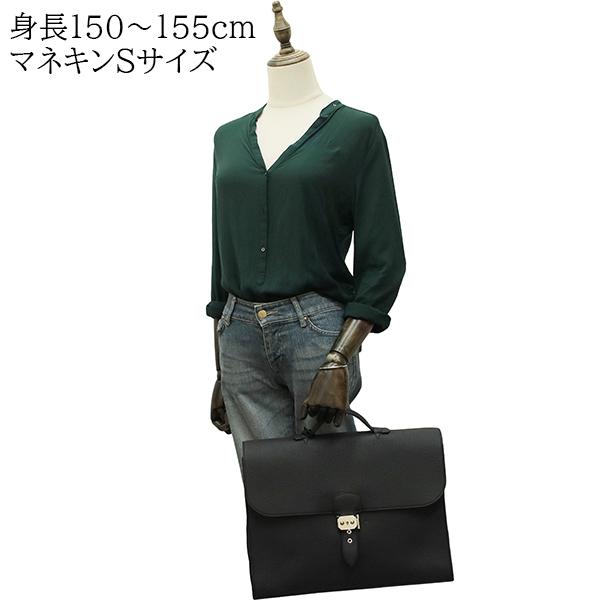 HERMES（エルメス） サックアデペッシュ 38 トゴ ブラック h-e398