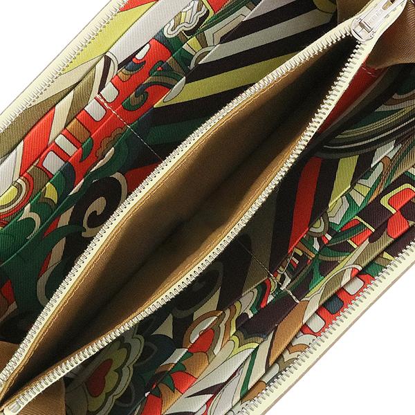 エルメス 財布 シルクイン ロング フォーヴルレインボー エプソン ジョーヌミルトン ベージュマルファ プルノワール h-e471の画像