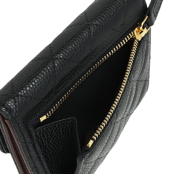 マトラッセ シャネル 財布 三つ折り スモールフラップウォレット