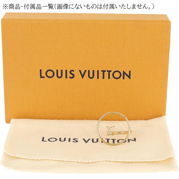 LOUIS VUITTON ルイヴィトン リング 指輪 M00769 LV エクリプス LOUIS VUITTON ルイヴィトン リング 指輪 M00769 LV エクリプス