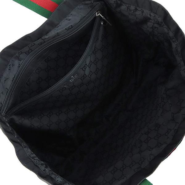 GUCCI（グッチ） トートバッグ シェリーライン ラージトート ナイロン