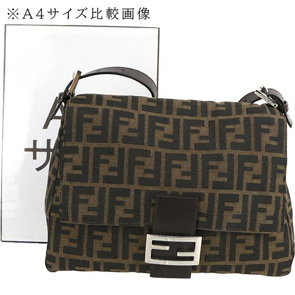 FENDI フェンディ ショルダーバッグ マンマバケット ズッカ FENDI フェンディ ショルダーバッグ マンマバケット ズッカ