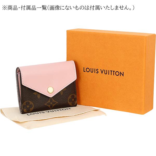 ルイヴィトン LOUIS VUITTON 三つ折り財布 ポルトフォイユ・ゾエ 