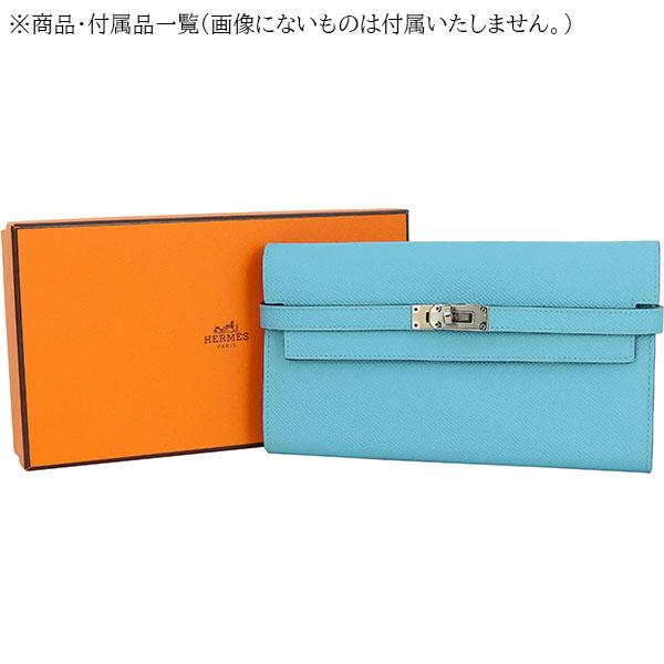 Kelly エルメス 財布 ケリーウォレット ロング ヴェルソ ヴォー