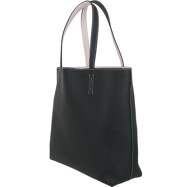 HERMES エルメストートバッグ HERMES（エルメス） ドゥブルセンス 45 クレマンス ブラック ローズ