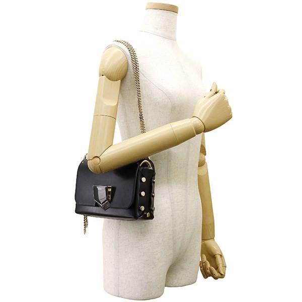 JIMMY CHOO ジミーチュウ ショルダーバッグ LOCKETT PETITE カーフ  