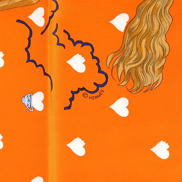 HERMES エルメス カレ 70 ティータイム シルク スカーフ 5色 h HERMES エルメス カレ 70 ティータイム シルク スカーフ 5色 h