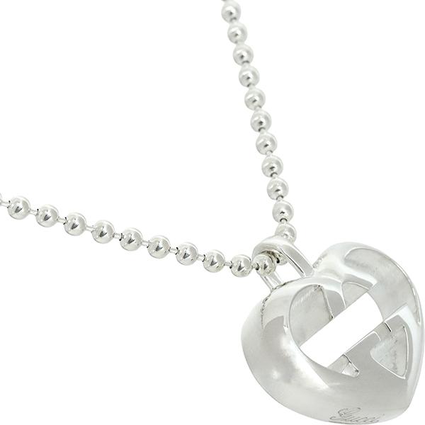 GUCCI（グッチ） Love Britt ラブブリット ハート ネックレス