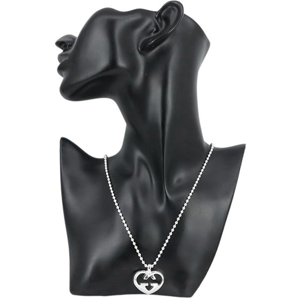 GUCCI グッチ ネックレス ペンダント ラブブリット ハートGG GUCCI グッチ ネックレス ペンダント ラブブリット ハートGG