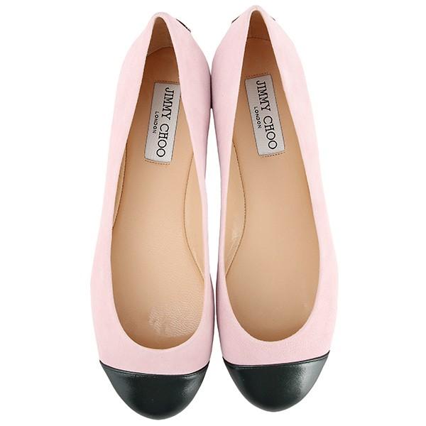 JIMMY CHOOピンクレオパードバレエシューズ38約24cm
