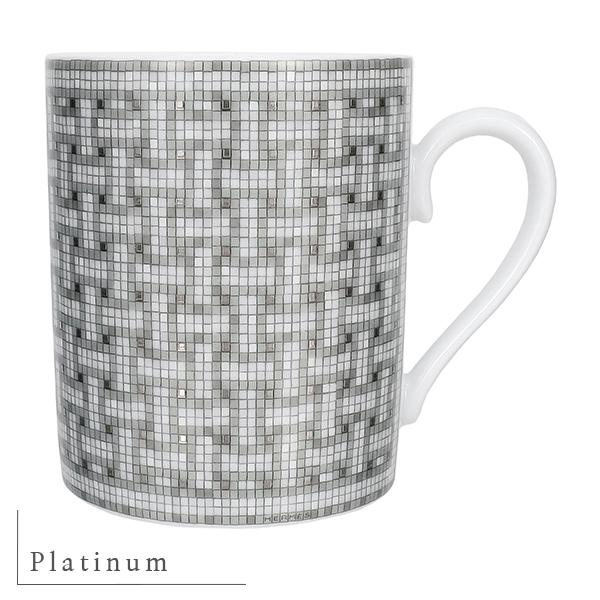 HERMES エルメス マグカップ モザイク 24 Mosaique au プラチナ HERMES エルメス マグカップ モザイク 24 Mosaique au プラチナ