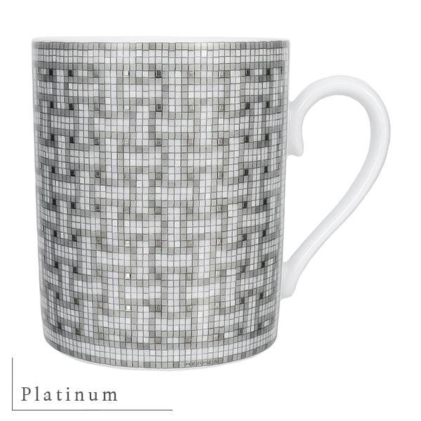 エルメス HERMES マグカップ モザイク 24 Mosaique au 24 mug プラチナ ゴールド 2色 h-k322｜brand-across｜02