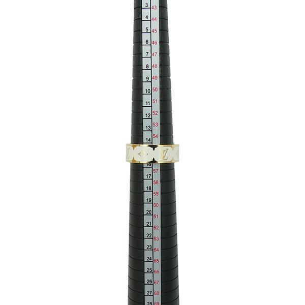 ルイヴィトン リング 指輪 リングナノグラムエナメル Lサイズ ブロン h-l113の画像