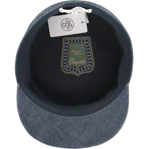 HERMES エルメス キャスケット カブール クリケティス 57 コットン