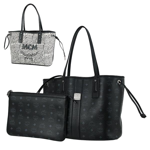 MCM（エムシーエム） トートバッグ リバーシブル ヴィセトス レザー