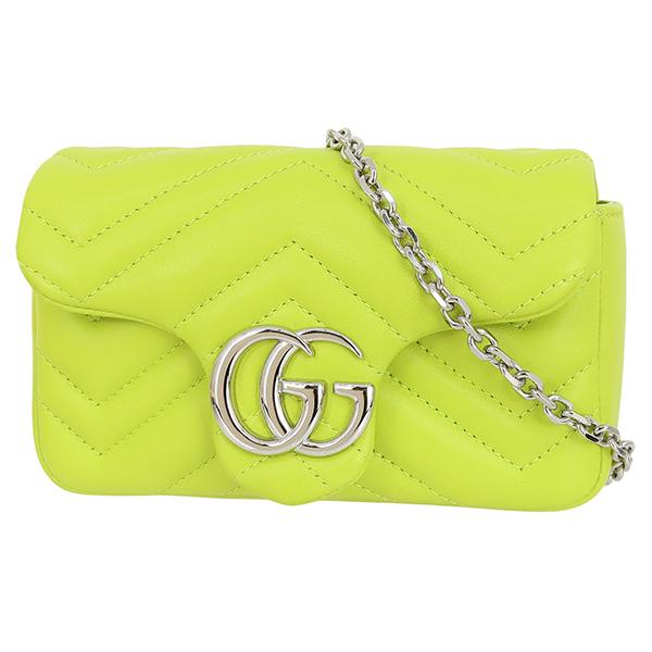GG Marmont グッチ ショルダーバッグ キルティング ミニバッグ GG