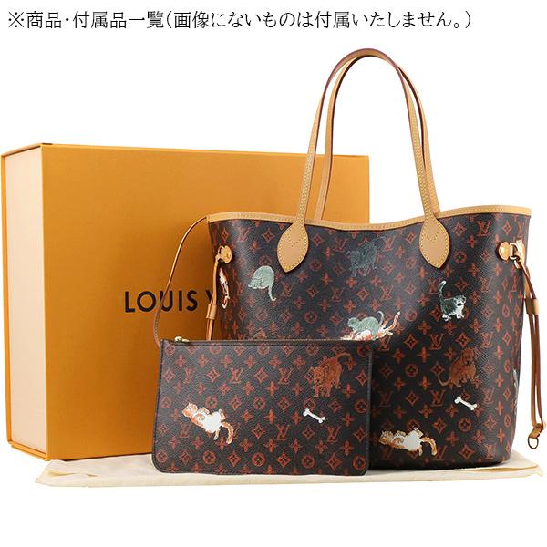 ルイヴィトン LOUIS VUITTON トートバッグ レディース M44441 ネヴァーフル MM モノグラム キャットグラム 1537｜brand-across｜08