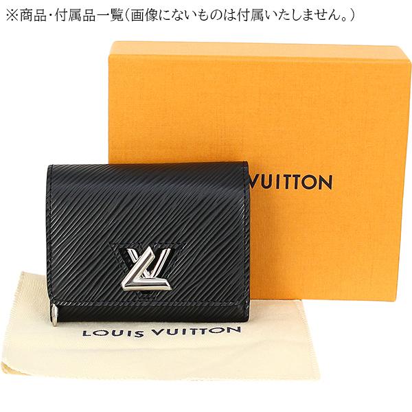 ルイヴィトン LOUIS VUITTON 三つ折り財布 ポルトフォイユ・ツイスト コンパクト XS M63322 エピ 154-2-14aq