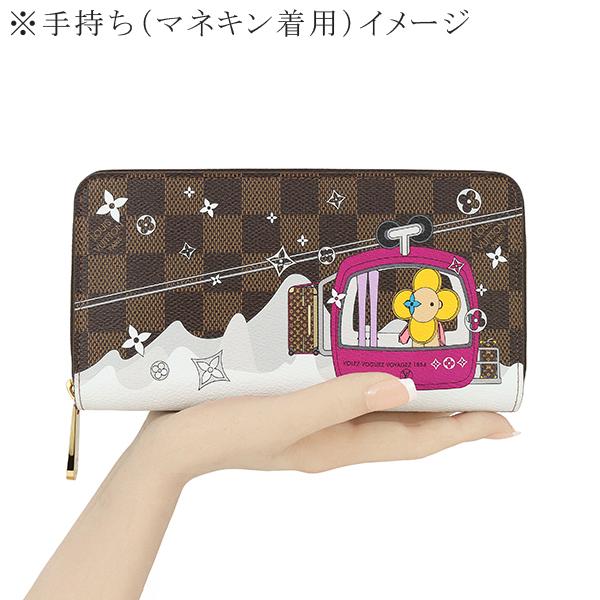 ジッピー・ウォレット ルイヴィトン 長財布 ジッピーウォレット ダミエ