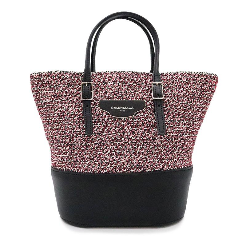 美品 バレンシアガ ジグザッカー ミニカバ 2WAYトートバッグ 410790 訳  