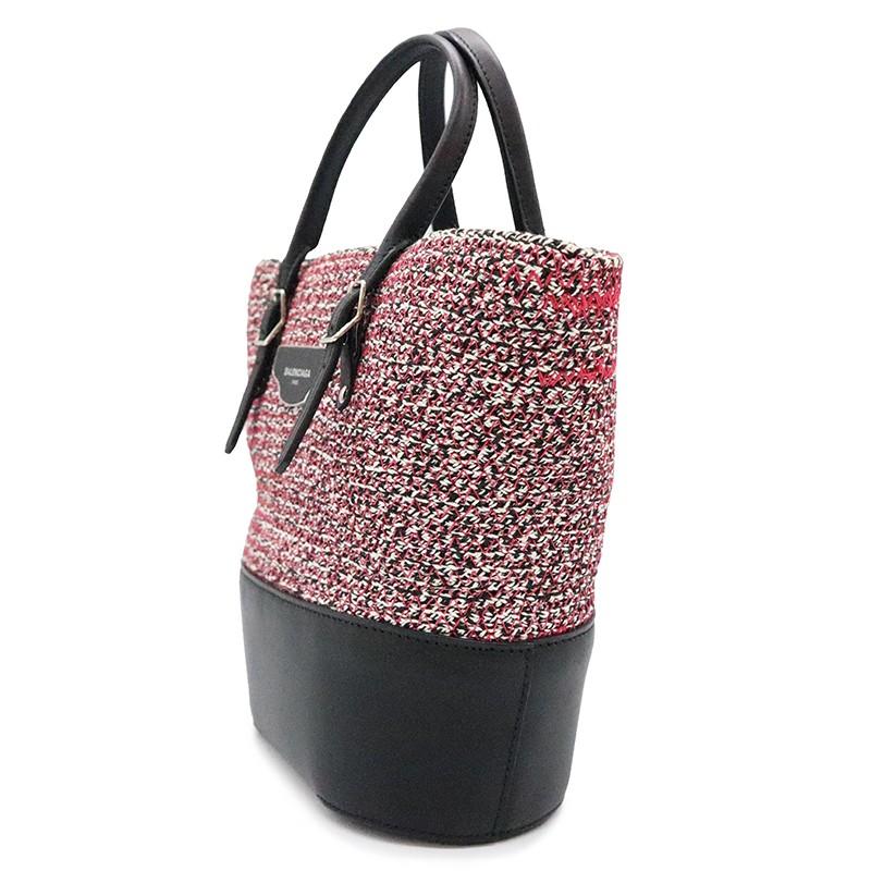 美品 バレンシアガ ジグザッカー ミニカバ 2WAYトートバッグ 410790 訳  