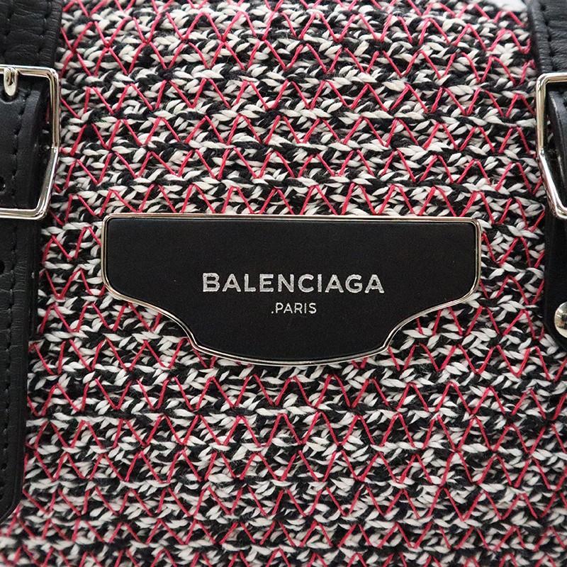 美品 バレンシアガ ジグザッカー ミニカバ 2WAYトートバッグ 410790 訳  