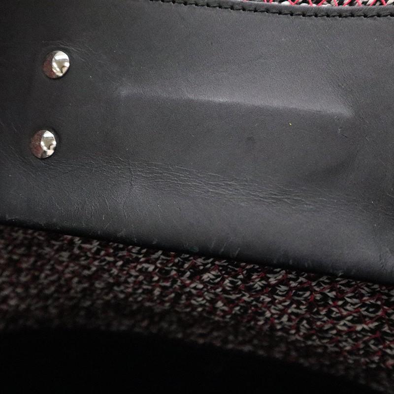 BALENCIAGA 美品 バレンシアガ ジグザッカー ミニカバ 2WAYトート 