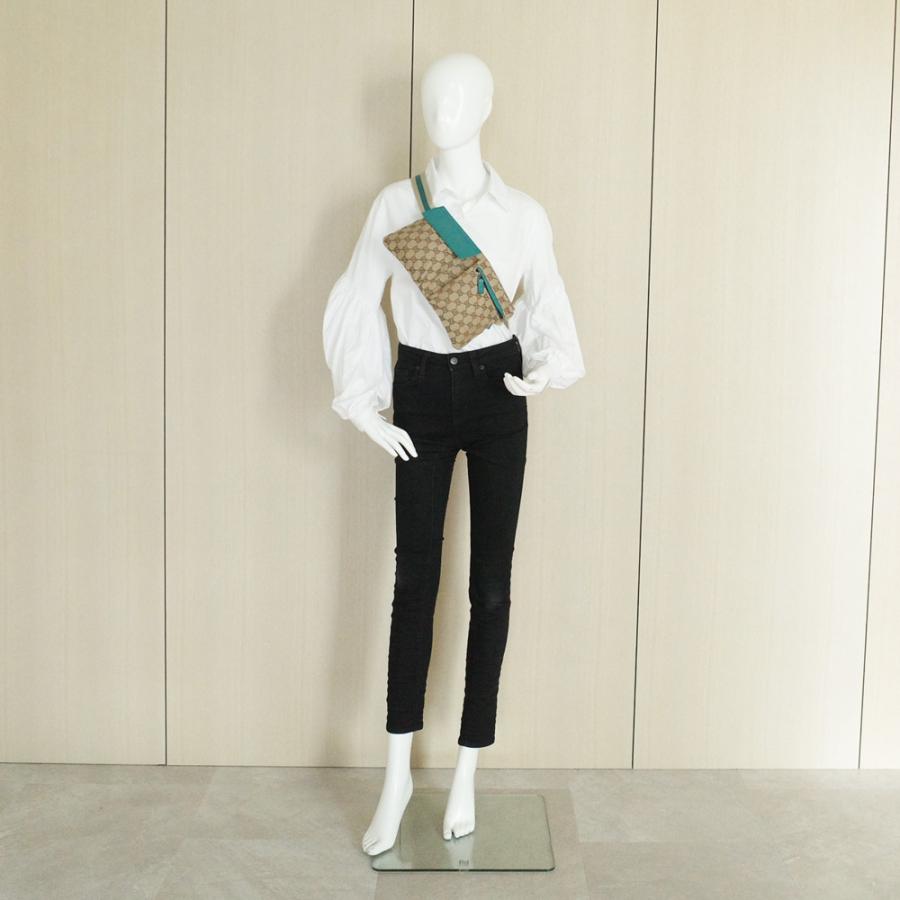 GUCCI 未使用品 グッチ GGキャンバス ウエストポーチ ボディ GUCCI 未使用品 グッチ GGキャンバス ウエストポーチ ボディ