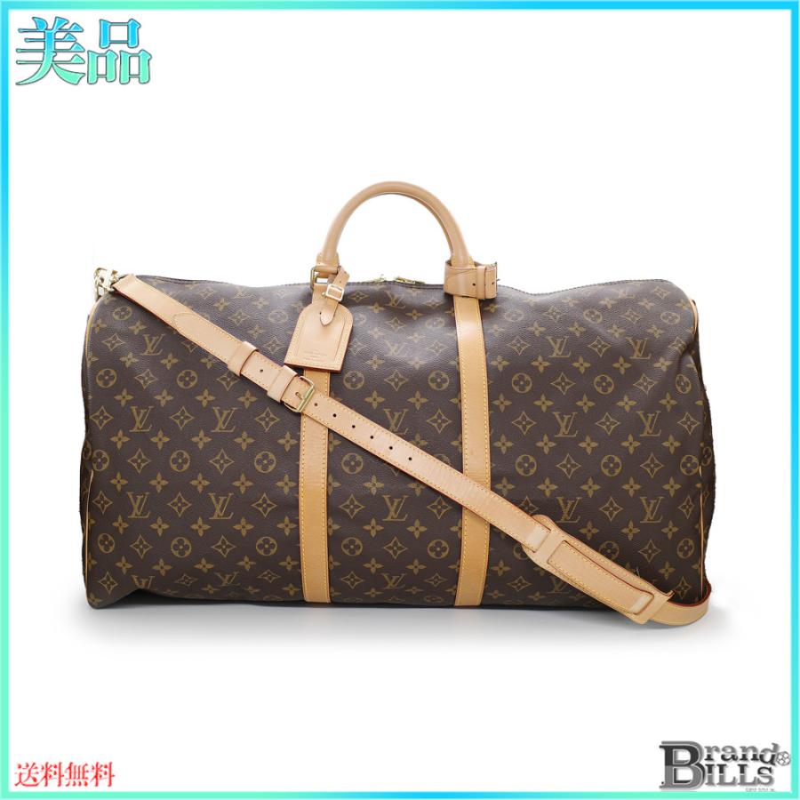 美品 LOUIS VUITTON ルイ ヴィトン キーポル バンドリエール60 M41412 ボストンバッグ 旅行用バッグ モノグラム  :m04254130lv:BrandBILLS Yahoo!ショップ - 通販 - Yahoo!ショッピング