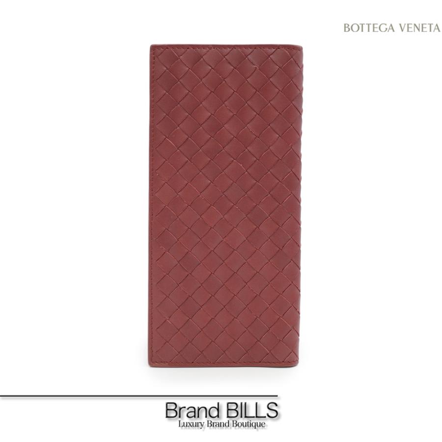 未使用品 BOTTEGA VENETA ボッテガヴェネタ イントレチャート 二つ折り 