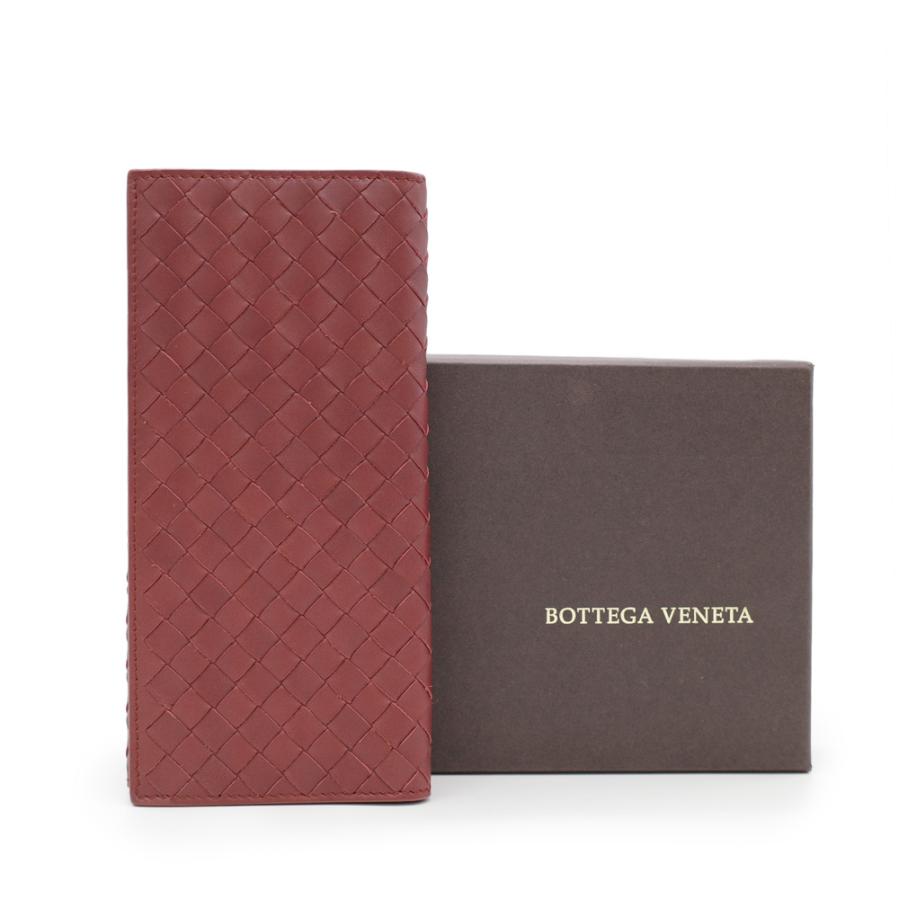 未使用品 BOTTEGA VENETA ボッテガヴェネタ イントレチャート 二つ折り 