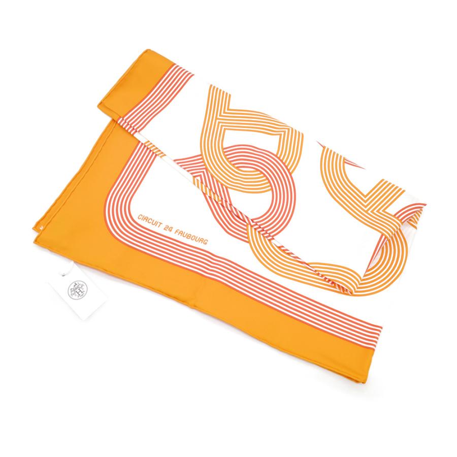HERMES 新品 エルメス カレ90 24番地のサーキット HERMES 新品 エルメス カレ90 24番地のサーキット