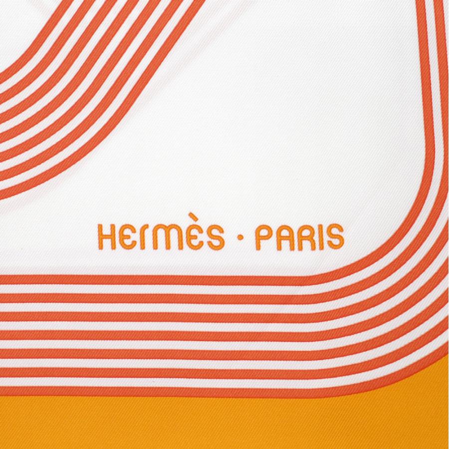 HERMES 新品 エルメス カレ90 24番地のサーキット HERMES 新品 エルメス カレ90 24番地のサーキット