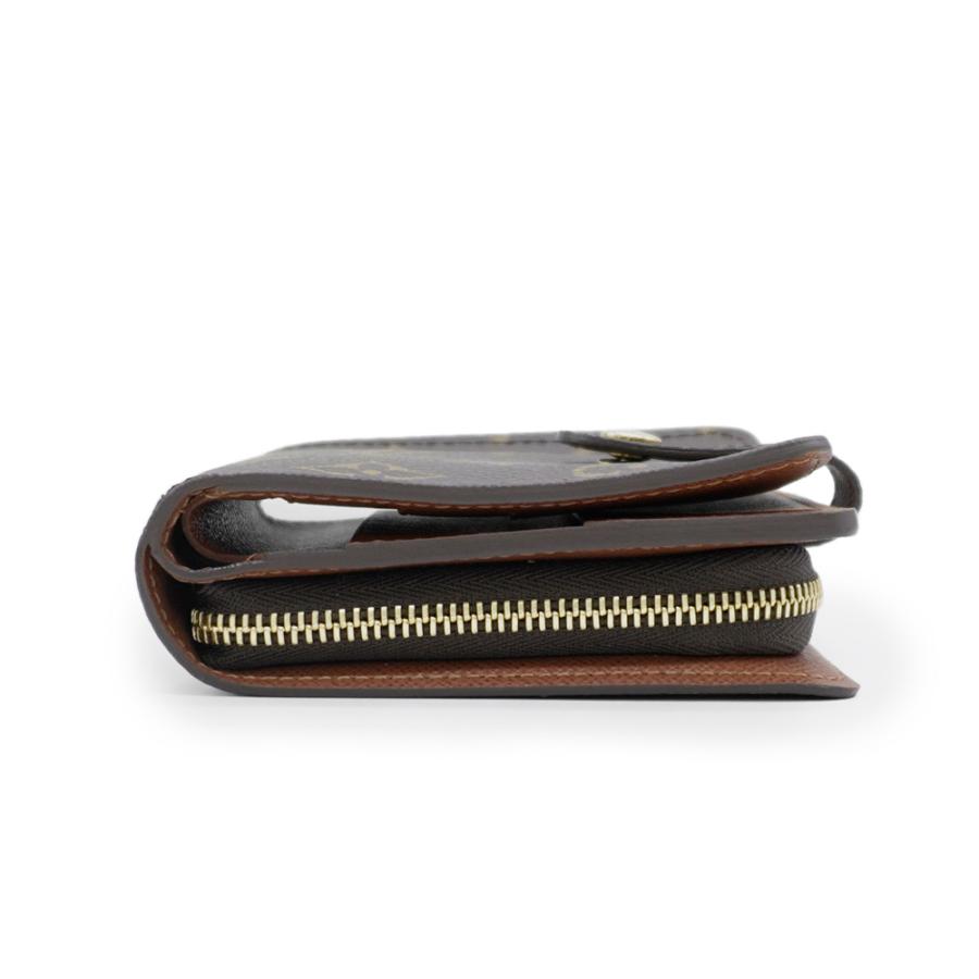 LOUIS VUITTON 未使用品 ルイ ヴィトン コンパクトジップ 折り財布  