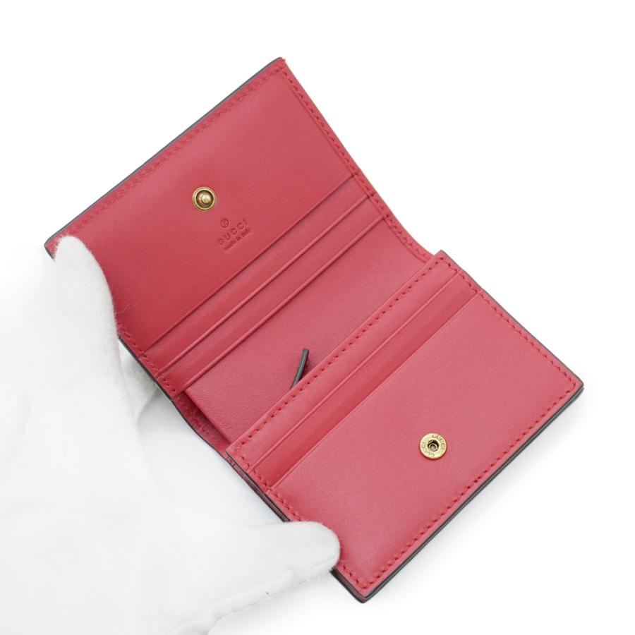 GG 未使用品 GUCCI グッチ チェリー 二つ折り財布 476050 GG GG 未使用品 GUCCI グッチ チェリー 二つ折り財布 476050 GG